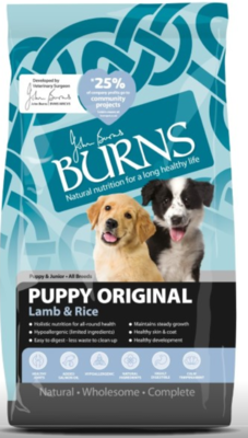 Burns Puppy Original Lamb &amp; Brown Rice - 2kg