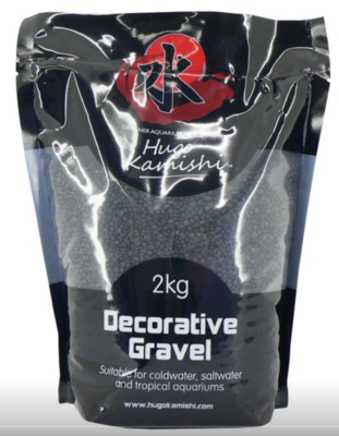 Hugo Kamishi Black Gravel 2-4mm 2kg