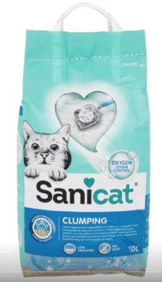 Sanicat Clumping Oxygen Power Marseille Soap Low Tracking Litter - 10L