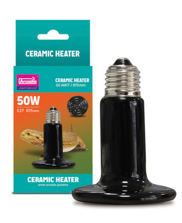 Arcadia Ceramic Heater Bulb - 50 Watt