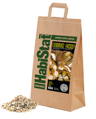 HabiStat Beech Chip Substrate Fine - 10 Litres