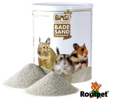 Rodipet® BiMSi® Natural Chinchilla Dust for Grooming Coat &amp; Skin – 3 Litres