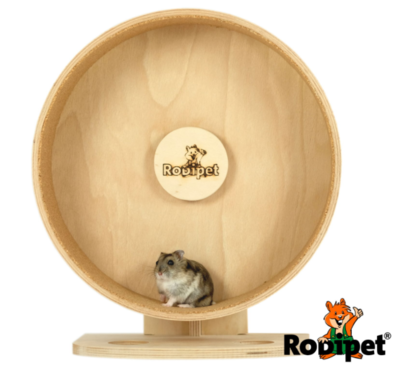 Rodipet® 27cm Super Silent Cork Exercise Wheel