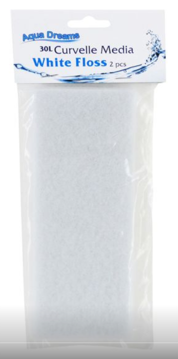 Aquadreams Curvelle 30L Media Floss - 2pk