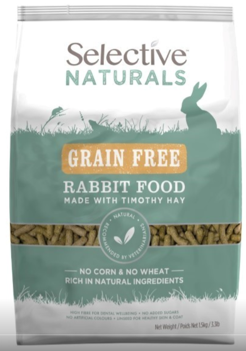 Science Selective Naturals Grain Free Rabbit Food - 1.5kg