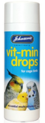 Johnson&#39;s Vitamin Drops for Pet Birds - 100ml