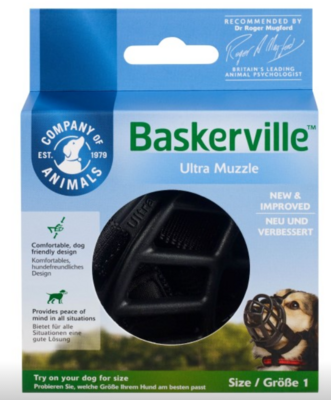 Company of Animals Baskerville Ultra Muzzle - Size 1