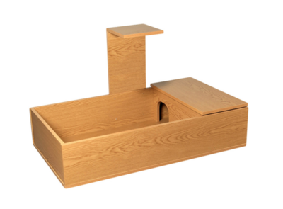 HabiStat Tortoise Table - Oak