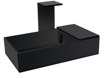 HabiStat Tortoise Table - Black