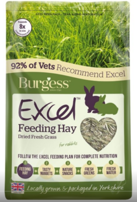 Burgess Excel Forage Dried Grass - 1kg