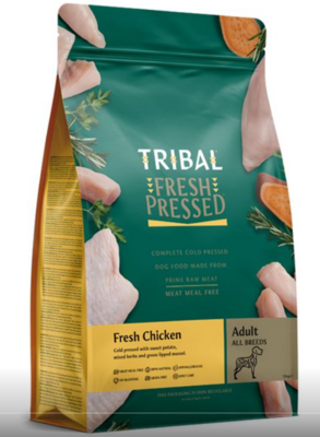 Tribal Fresh Pressed Chicken with Sweet Potato, Fresh Herbs &amp; Green Lipped Mussell - 12kg