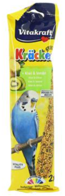 Vitakraft Kiwi &amp; Lemon Budgie Sticks - 2pk