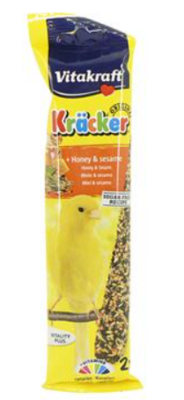 Vitakraft Honey &amp; Sesame Canary Sticks - 2pk