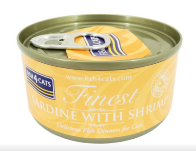 Fish4Cats Sardine &amp; Shrimp - 70g