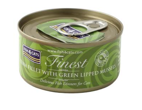 Fish4Cats Tuna &amp; Green Lipped Mussel - 70g
