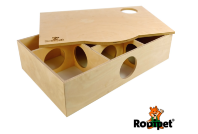 Rodipet® Living Labyrinth DaVinci 41x26cm Ø7cm - Syrian Hamsters
