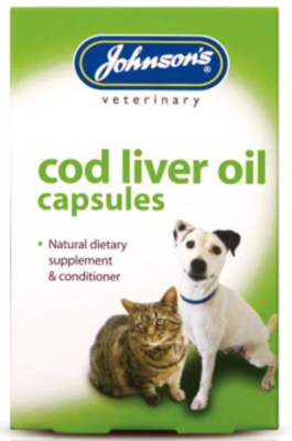 Johnson&#39;s Cod Liver Oil Capsules - 40pk