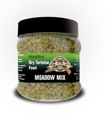 HabiStat Dry Tortoise Food - Meadow Mix 200g