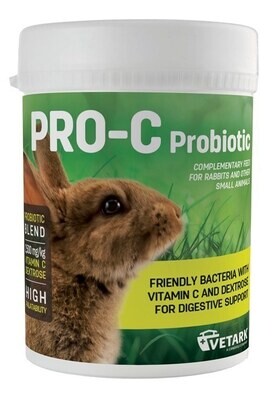 Vetark Small Animal Pro-C Probiotic 100g