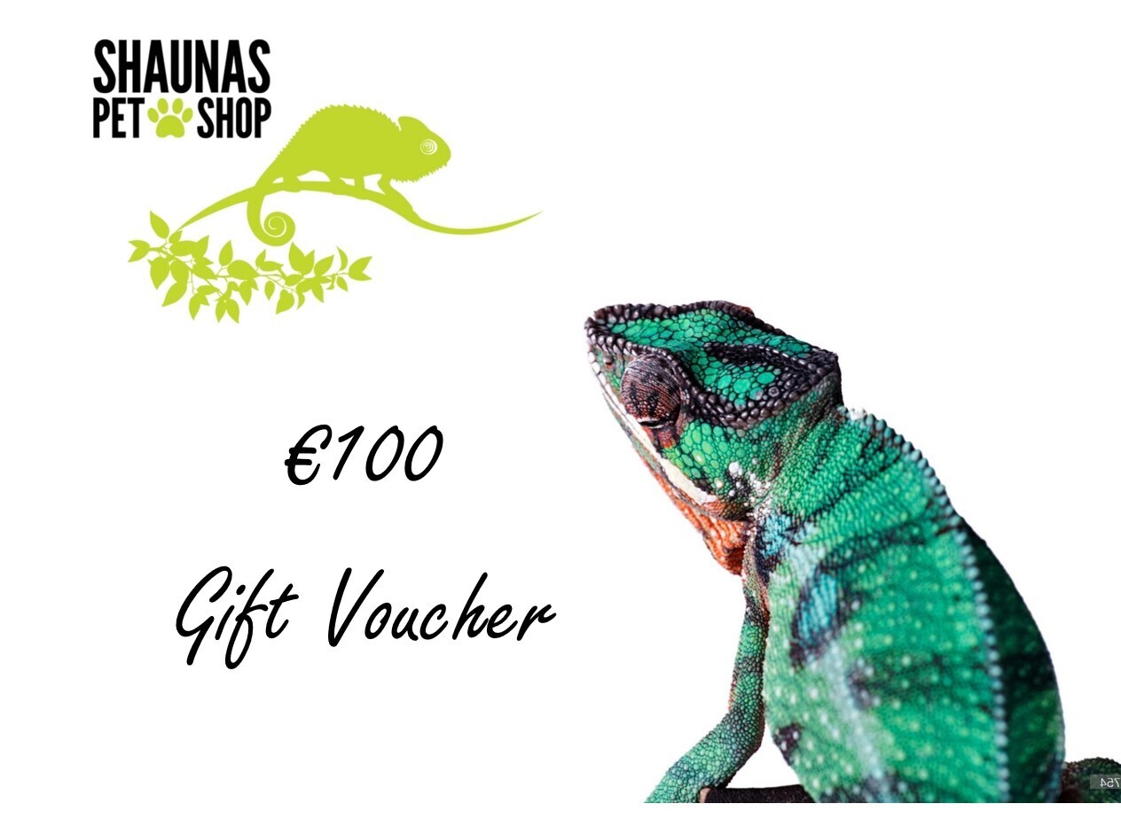 €100 Gift Voucher for Shauna&#39;s Petshop - Instore Shopping Only