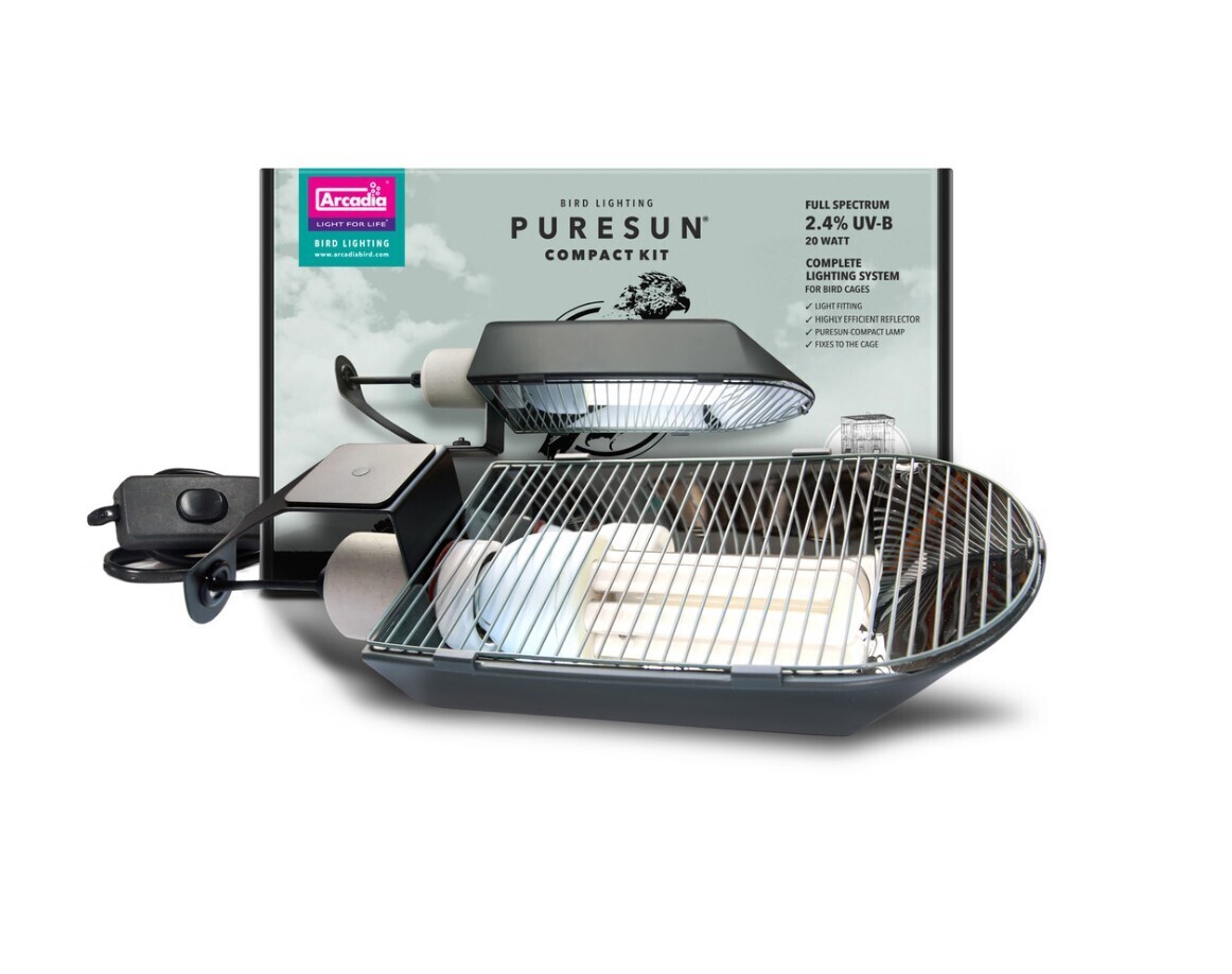 Arcadia Bird PureSun Compact Lamp &amp; Reflector Kit
