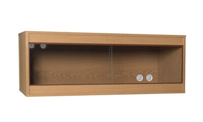 HabiStat Wooden Vivarium 122 x 46 x 46cm (4ft) - Oak