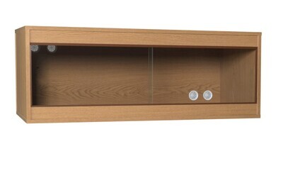 Monkfield Standard Wooden Vivarium - Oak 122 x 46 x 46cm