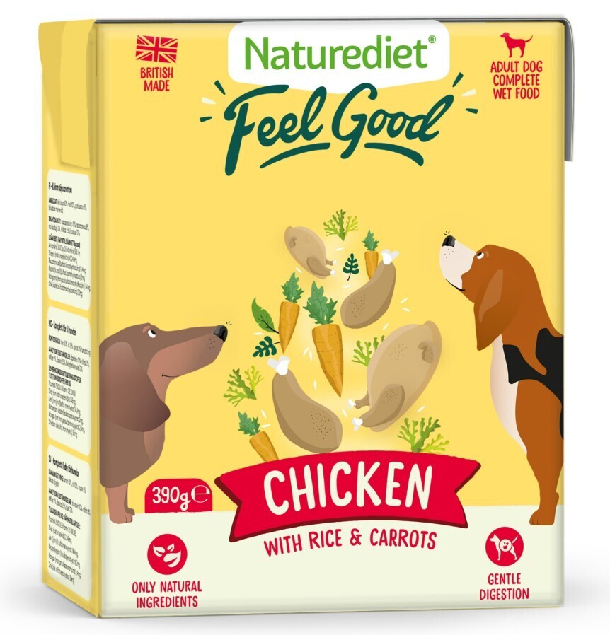 NatureDiet Feel Good Freshly Prepared Chicken - 390g