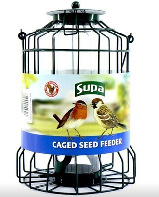 Supa Caged Wild Bird Seed Feeder