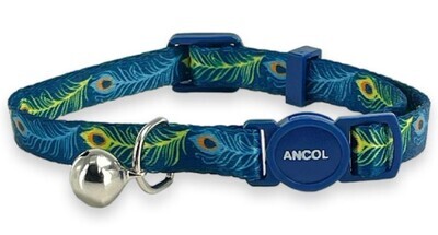Ancol Peacock Feather Cat Collar