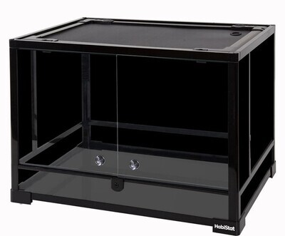 HabiStat Glass Terrarium 60 x 45 x 45cm - Flat Packed