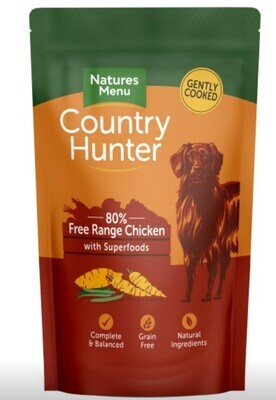 Nature&#39;s Menu Country Hunter 80% Free Range Chicken with Superfoods - 150g