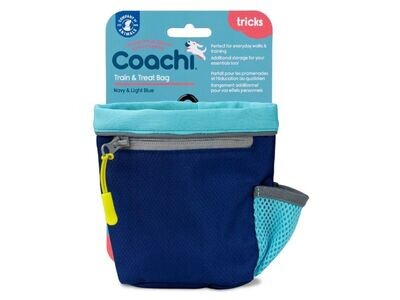 Coachi Train &amp; Treat Bag - Navy &amp; Blue
