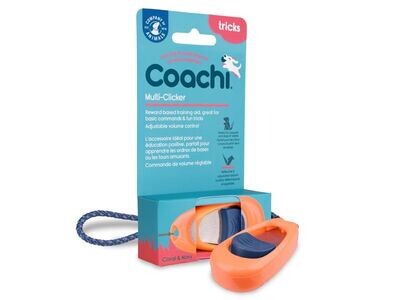 Coachi Multi Clicker - Coral