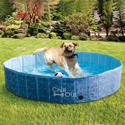 All For Paws Chill Out Splash &amp; Fun Pool - Medium 120 x 30cm