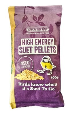 Suet to Go Suet Pellets Pouch - Insect 500g
