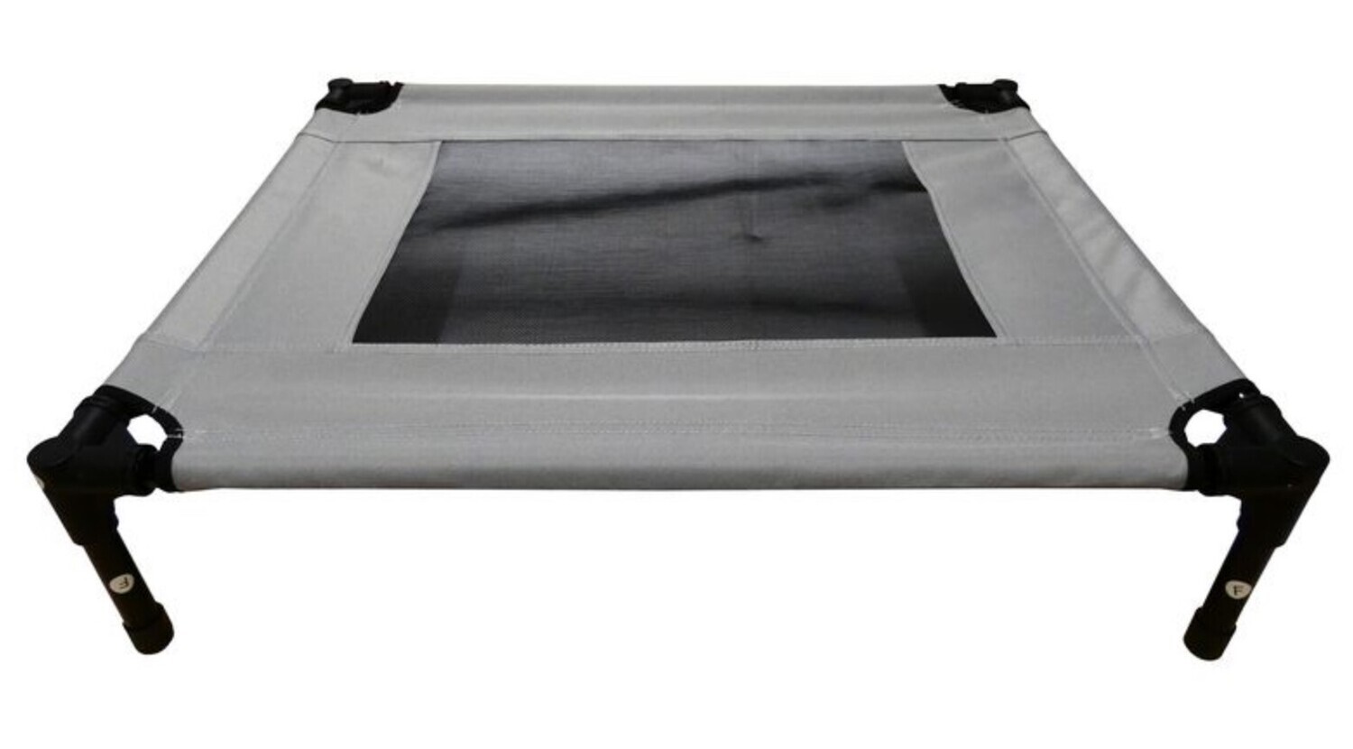 Pawise Raised Comfort Bed Grey - 76 x 62cm