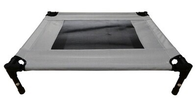 Pawise Raised Comfort Bed Grey - 76 x 62cm