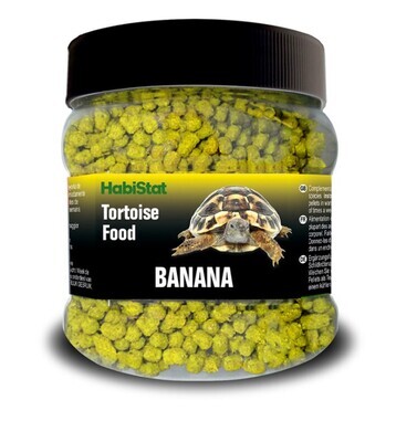 HabiStat Dry Tortoise Food 200g - Banana