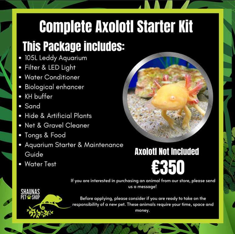 Axolotl Starter Kit (Axolotl Not Included)
