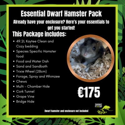 Essential Dwarf Hamster Pack