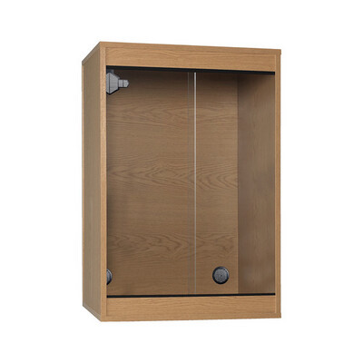 Monkfield Wooden Vivarium Oak - L61 X D46 X H91cm (24 X 18 X 36in)