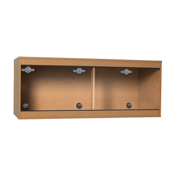 Monkfield Standard Wooden Vivarium Oak -  L152 x D61 x H61cm (60 x 24 x 24in)