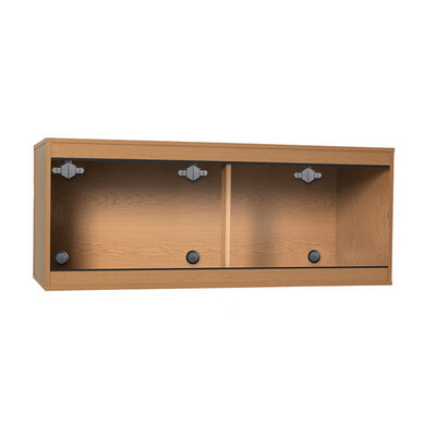 Monkfield Standard Wooden Vivarium Oak -  L152 x D61 x H61cm (60 x 24 x 24in)