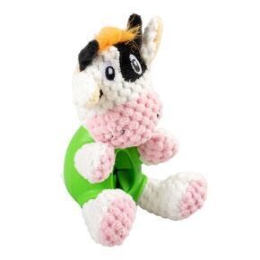 Duvo Plush &amp; rubber cow dispenser