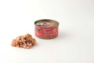 Fish4Cats Tuna Fillet With Salmon 70g