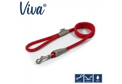 Viva Rope Lead Reflective - Red