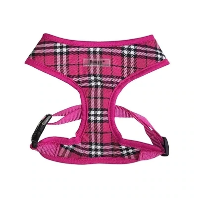 Bunty Mesh Harness - Pink Tartan