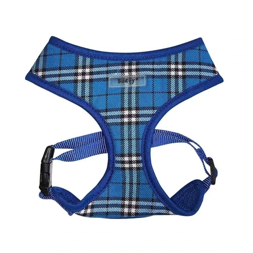 Bunty Mesh Harness - Blue Tartan