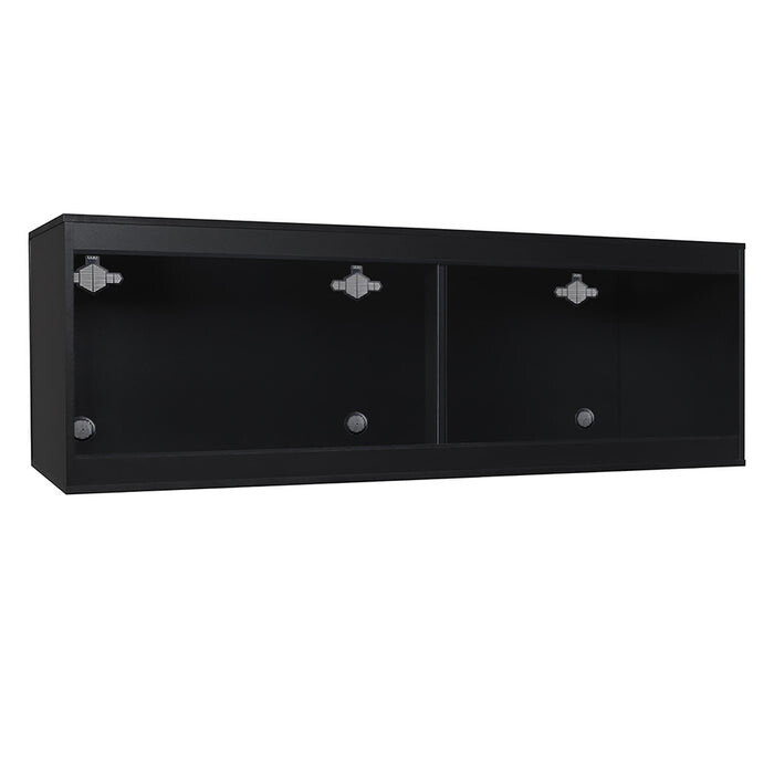Habistat Wooden Vivarium - Black L183 X D61 X H61cm (72 X 24 X 24in)